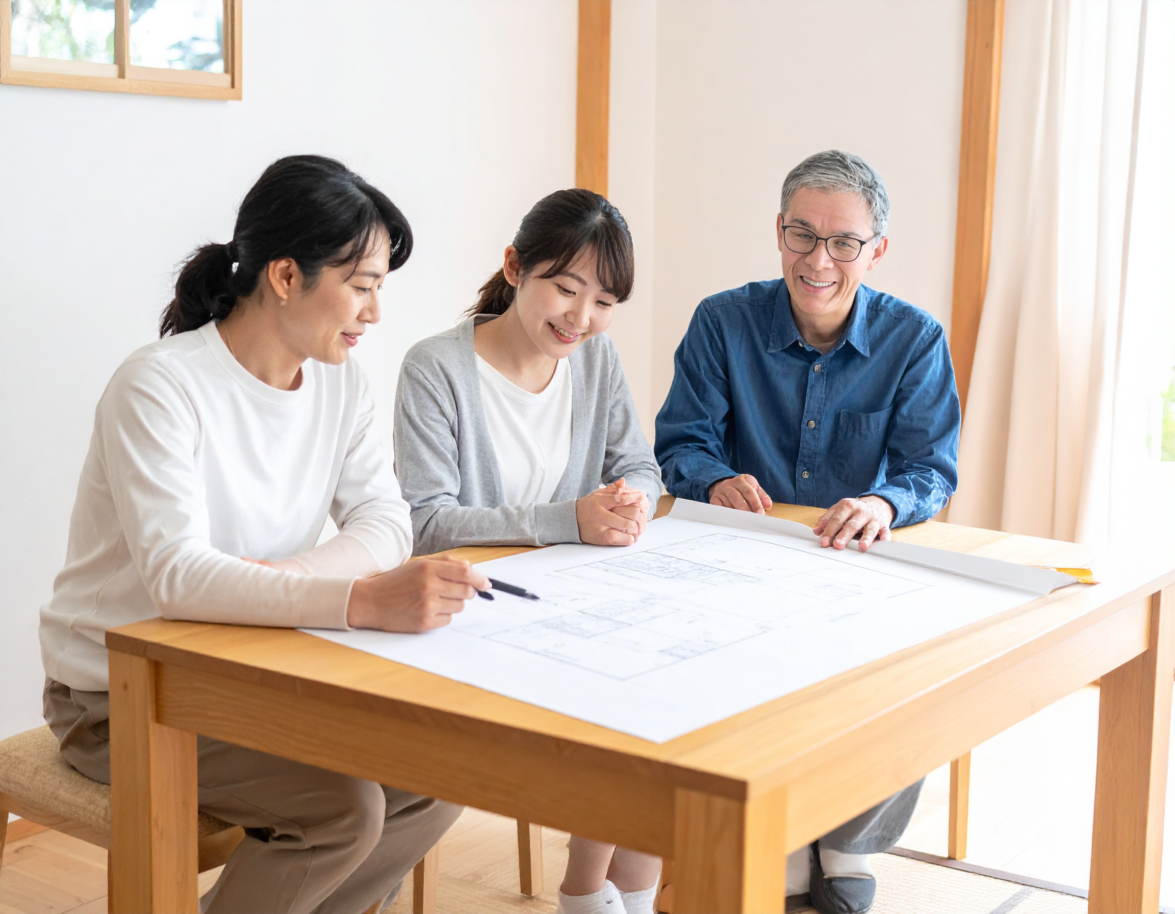 お客様との打ち合わせイメージ